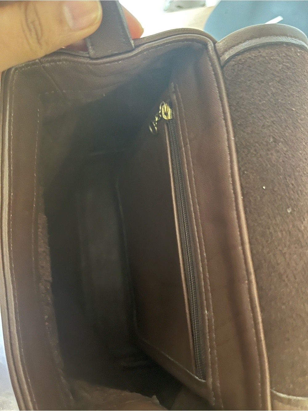 Coach Brown Leather Buckle Backpack vintage - Picture 4 of 11